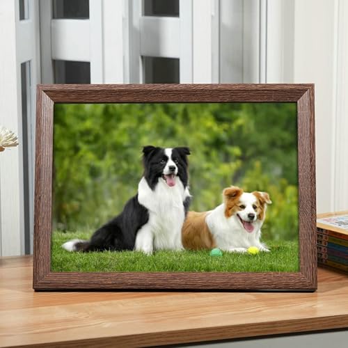 Epinki A3 Fotorahmen 30x42cm, Bilderrahmen Horizontal & Vertikal, Rechteck Zertifikatsrahmen zum aufhängen und aufstellen Benutzt Holz Holzbilderrahmen, Walnuss Epinki A3 Fotorahmen 30x42cm, Bilderrahmen Horizontal & Vertikal, Rechteck Zertifikatsrahmen zum aufhängen und aufstellen Benutzt Holz Holzbilderrahmen, Walnuss von Epinki