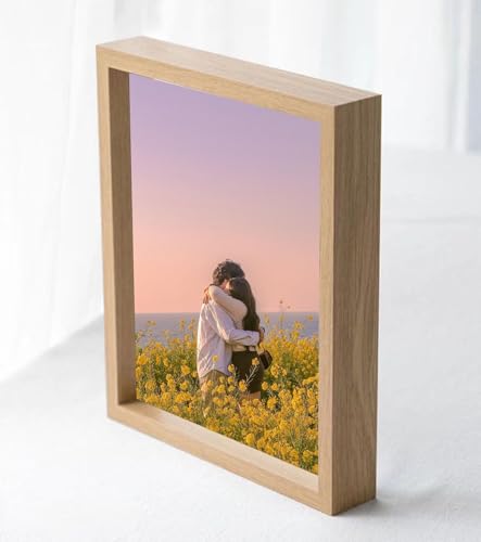 Epinki Fotorahmen Holz & Glas, Bilderrahmen Horizontal & Vertikal, Rechteck Picture Frame aufstellen Benutzt Holz & Glas Holzbilderrahmen, Holz Fotogröße 10x15cm Epinki Fotorahmen Holz & Glas, Bilderrahmen Horizontal & Vertikal, Rechteck Picture Frame aufstellen Benutzt Holz & Glas Holzbilderrahmen, Holz Fotogröße 10x15cm von Epinki
