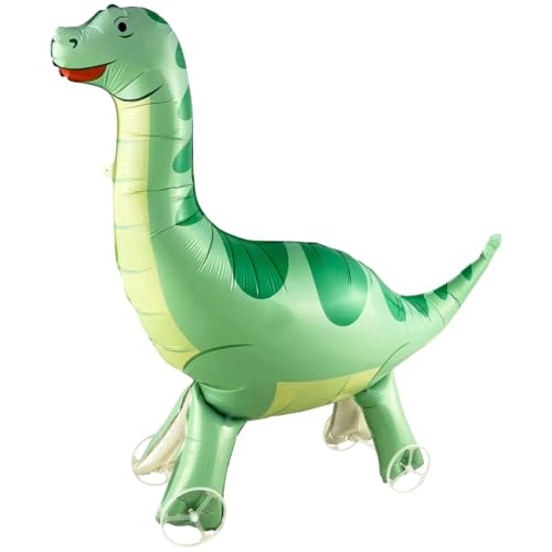 Dinosaurier Folienballon XXL, Walking Dinosaurier Ballon mit Rädern, 3D Tiere Luftballon Stehend, für Kinder Geburtstag, Mädchen Jungen Dinoparty Deko Geschenk, 1 Stück Dinosaurier Folienballon XXL, Walking Dinosaurier Ballon mit Rädern, 3D Tiere Luftballon Stehend, für Kinder Geburtstag, Mädchen Jungen Dinoparty Deko Geschenk, 1 Stück von Epokus