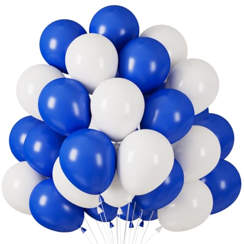 60 Stück Luftballons Blau Weiß, Helium Ballons Matt Blaue, Weiss Blau Latex Ballons, 12 Zoll Blaue Partyballon fur Jungen Kinder Geburtstag Hochzeit Baby Shower Babydusche Feste Babyparty Verlobung 60 Stück Luftballons Blau Weiß, Helium Ballons Matt Blaue, Weiss Blau Latex Ballons, 12 Zoll Blaue Partyballon fur Jungen Kinder Geburtstag Hochzeit Baby Shower Babydusche Feste Babyparty Verlobung von Epokus