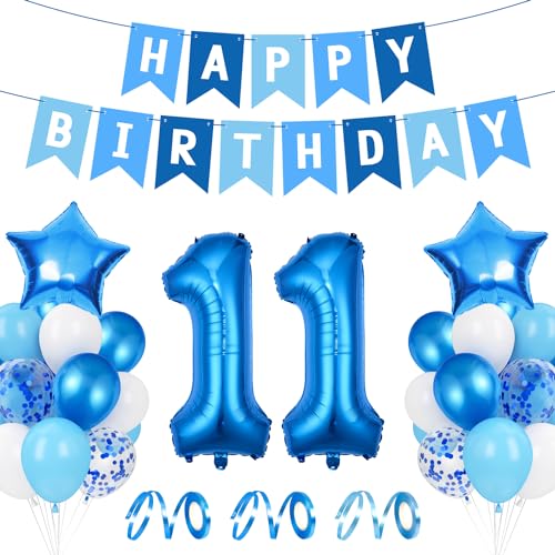 Luftballon 11. Geburtstag Blau, Ballon 11 Deko zum Geburtstag, Happy Birthday Folienballon, Riesen Folienballon Zahl 11, Ballon 11 Deko zum Geburtstag, Geburtstagsdeko Jungen 11 Jahr Luftballon 11. Geburtstag Blau, Ballon 11 Deko zum Geburtstag, Happy Birthday Folienballon, Riesen Folienballon Zahl 11, Ballon 11 Deko zum Geburtstag, Geburtstagsdeko Jungen 11 Jahr von Epokus