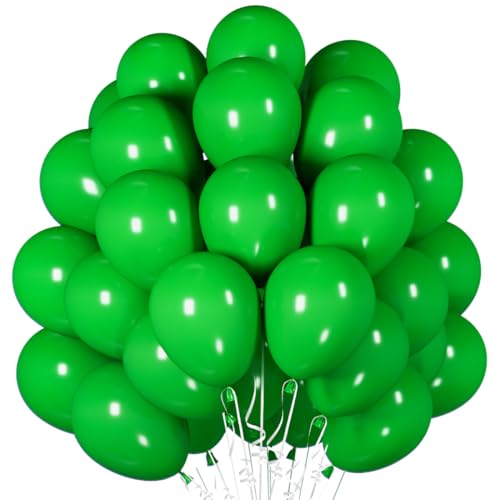 Luftballons Grüne, 60 Stück 12 Zoll Grüne Latex Ballons, Matte Green Helium Ballon Partyballon für Geburtstag Dschungel Thema Babyparty Hochzeit Baby Dusche Feier Wild Eine Safari Tropische Party Luftballons Grüne, 60 Stück 12 Zoll Grüne Latex Ballons, Matte Green Helium Ballon Partyballon für Geburtstag Dschungel Thema Babyparty Hochzeit Baby Dusche Feier Wild Eine Safari Tropische Party von Epokus