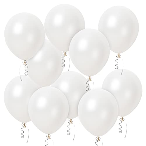 Luftballons Weiß, 60 Stück 12 Zoll Weiss Latex Ballons, White Helium Balloons mit Bändern, Partyballon Dekorationen für Geburtstage Babyparties Hochzeit Valentinstag Graduierung Kommunion Thema Party Luftballons Weiß, 60 Stück 12 Zoll Weiss Latex Ballons, White Helium Balloons mit Bändern, Partyballon Dekorationen für Geburtstage Babyparties Hochzeit Valentinstag Graduierung Kommunion Thema Party von Epokus