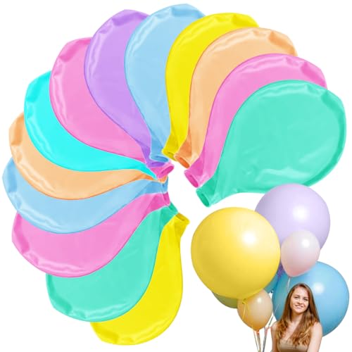 Riesenballon Bunt,18 Stück XXL Luftballons Macaron,18 Zoll Großer Pastell Luftballon,Riesige Latex Ballons Dekoration für Geburtstag Hochzeit Jahrestag Festival Party Dekorationen Riesenballon Bunt,18 Stück XXL Luftballons Macaron,18 Zoll Großer Pastell Luftballon,Riesige Latex Ballons Dekoration für Geburtstag Hochzeit Jahrestag Festival Party Dekorationen von Epokus