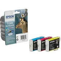 EPSON T1306XL cyan, magenta, gelb Druckerpatronen, 3er-Set EPSON T1306XL cyan, magenta, gelb Druckerpatronen, 3er-Set von Epson