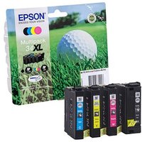 EPSON 34XL / T3476XL schwarz, cyan, magenta, gelb Druckerpatronen, 4er-Set EPSON 34XL / T3476XL schwarz, cyan, magenta, gelb Druckerpatronen, 4er-Set von Epson