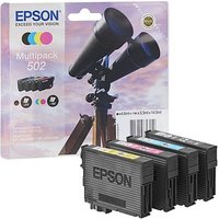 EPSON 502/T02V64 schwarz, cyan, magenta, gelb Druckerpatronen, 4er-Set EPSON 502/T02V64 schwarz, cyan, magenta, gelb Druckerpatronen, 4er-Set von Epson