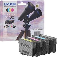 4 EPSON 502XL/T02W64 schwarz, cyan, magenta, gelb Tintenpatronen von Epson