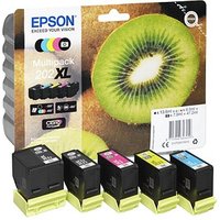EPSON 202XL/T02G74  schwarz, Foto schwarz, cyan, magenta, gelb Druckerpatronen, 5er-Set von Epson