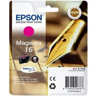 EPSON 16 / T1623 magenta Druckerpatrone EPSON 16 / T1623 magenta Druckerpatrone von Epson