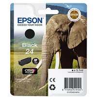 EPSON 24 / T2421  Foto schwarz Druckerpatrone von Epson