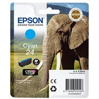 EPSON 24 / T2422  cyan Druckerpatrone von Epson