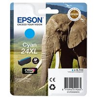 EPSON 24XL / T2432XL cyan Druckerpatrone EPSON 24XL / T2432XL cyan Druckerpatrone von Epson