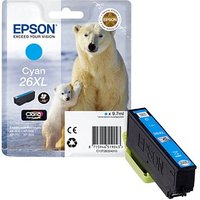EPSON 26 XL / T2632 XL cyan Druckerpatrone EPSON 26 XL / T2632 XL cyan Druckerpatrone von Epson