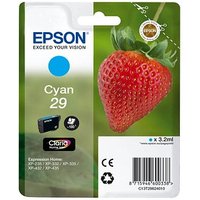 EPSON 29 / T2982 cyan Druckerpatrone EPSON 29 / T2982 cyan Druckerpatrone von Epson
