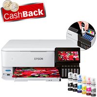 AKTION: EPSON EcoTank ET-8500 3 in 1 Tintenstrahl-Multifunktionsdrucker weiß mit CashBack von Epson