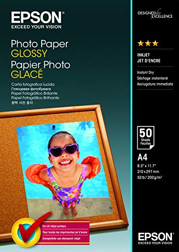 EPSON Foto Papier glänzend A4 50 Blatt 1er-Pack, 20 EPSON Foto Papier glänzend A4 50 Blatt 1er-Pack, 20 von Epson