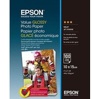 EPSON Fotopapier C13S400039 10,0 x 15,0 hochglänzend 183 g/qm 100 Blatt von Epson