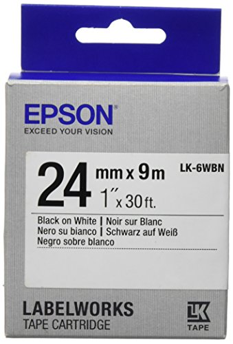 EPSON Ribbon LK-6WBN white/black von Epson