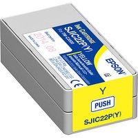 EPSON S020604 / SJIC22P(Y) gelb Druckerpatrone von Epson