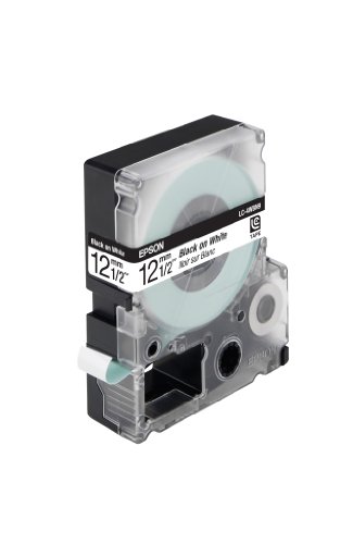 EPSON Schriftband LC4WBN9 schwarz auf weiss 12mm fuer Label Works 900P, LW300,LW400 EPSON Schriftband LC4WBN9 schwarz auf weiss 12mm fuer Label Works 900P, LW300,LW400 von Epson
