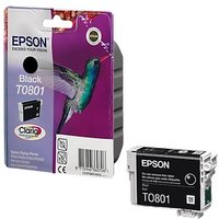 EPSON T0801  schwarz Druckerpatrone von Epson