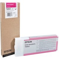 EPSON T6063 vivid magenta Druckerpatrone EPSON T6063 vivid magenta Druckerpatrone von Epson