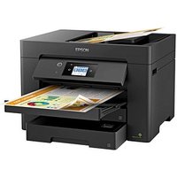 EPSON WorkForce WF-7830DTWF 4 in 1 Tintenstrahl-Multifunktionsdrucker schwarz von Epson