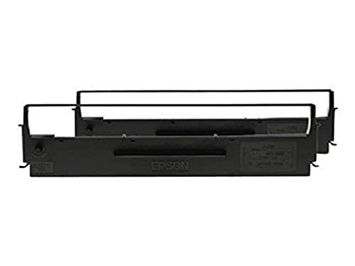 Epson 235G604 C13S015646 Fabband, Nylon passend für LQ350 2x2,5 Millionen Zeichen Doppelpack, Schwarz Epson 235G604 C13S015646 Fabband, Nylon passend für LQ350 2x2,5 Millionen Zeichen Doppelpack, Schwarz von Epson