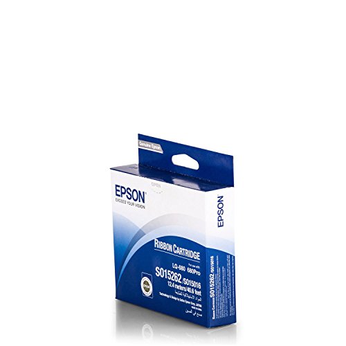 Epson C13S015262 - Ribbon Black - for LQ-670 860 1060 2500(+) 50 von Epson