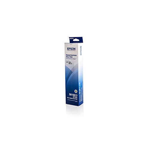Epson C13S015613 LQ300 Farbband-2 twin pack, schwarz/nylon Epson C13S015613 LQ300 Farbband-2 twin pack, schwarz/nylon von Epson