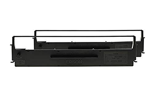Epson C13S015614 passend für LX300 Farbband aus Nylon schwarz 2x 4Mio Zeichen Epson C13S015614 passend für LX300 Farbband aus Nylon schwarz 2x 4Mio Zeichen von Epson