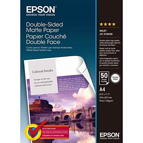 Epson C13S041569 Fotopapier A4, matt, 50 Blatt von Epson