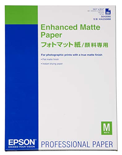 Epson Enhanced Matte Paper, DIN A2, 192g/m2, 50 Blatt von Epson