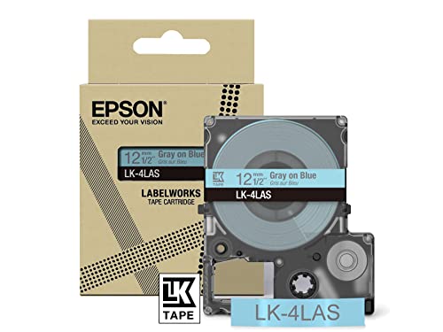Epson Etikettenkassette, mattes Beschriftungsband LK-6BWJ weiß auf schwarz, langlebiges Band für Epson LabelWorks Etikettendrucker, wasser- & verschleißfest, 8 m x 24 mm Epson Etikettenkassette, mattes Beschriftungsband LK-6BWJ weiß auf schwarz, langlebiges Band für Epson LabelWorks Etikettendrucker, wasser- & verschleißfest, 8 m x 24 mm von Epson