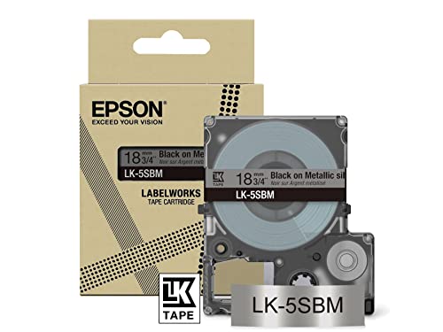 Epson Etikettenkassette, softes Beschriftungsband LK-4UAS grau auf lila, langlebiges Band für Epson LabelWorks Etikettendrucker, wasser- & verschleißfest, 8 m x 12 mm Epson Etikettenkassette, softes Beschriftungsband LK-4UAS grau auf lila, langlebiges Band für Epson LabelWorks Etikettendrucker, wasser- & verschleißfest, 8 m x 12 mm von Epson
