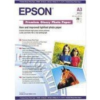 Epson Fotopapier S041316 Premium Glossy A3+ 250g/qm weiß VE=20 Blatt von Epson