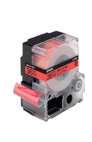 Epson LC-7RBP9 Pastel schwarz auf rot Tape 36mm Epson LC-7RBP9 Pastel schwarz auf rot Tape 36mm von Epson