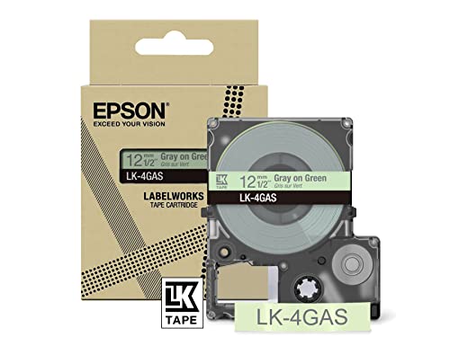Epson Etikettenkassette, mattes Beschriftungsband LK-6JBJ schwarz auf beige, langlebiges Band für Epson LabelWorks Etikettendrucker, wasser- & verschleißfest, 8 m x 24 mm Epson Etikettenkassette, mattes Beschriftungsband LK-6JBJ schwarz auf beige, langlebiges Band für Epson LabelWorks Etikettendrucker, wasser- & verschleißfest, 8 m x 24 mm von Epson