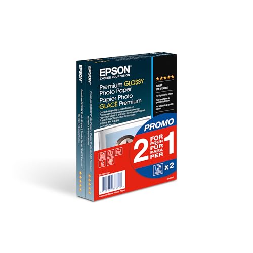 Epson Premium Glossy Photo Paper (100 x 150 mm), 255 g/m2, 80 Blatt von Epson