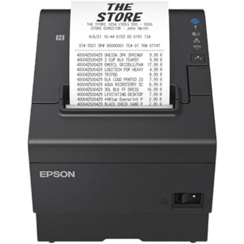 Epson - Print Volume P3 TM-T88VII (132): USB ETHERNET POWEREDUSB Black von Epson