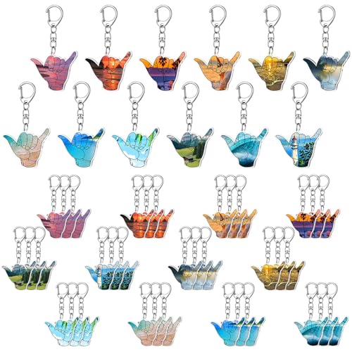 Equsion 36 Stück Surf-Schlüsselanhänger, Hawaii, Aloha, Surfer, Handform, Schlüsselanhänger, inspirierendes Surf-Liebhaber, Geschenk, Strandgeschenke, Großpackung für Acryl, hawaiianisches Surfbrett, Equsion 36 Stück Surf-Schlüsselanhänger, Hawaii, Aloha, Surfer, Handform, Schlüsselanhänger, inspirierendes Surf-Liebhaber, Geschenk, Strandgeschenke, Großpackung für Acryl, hawaiianisches Surfbrett, von Equsion
