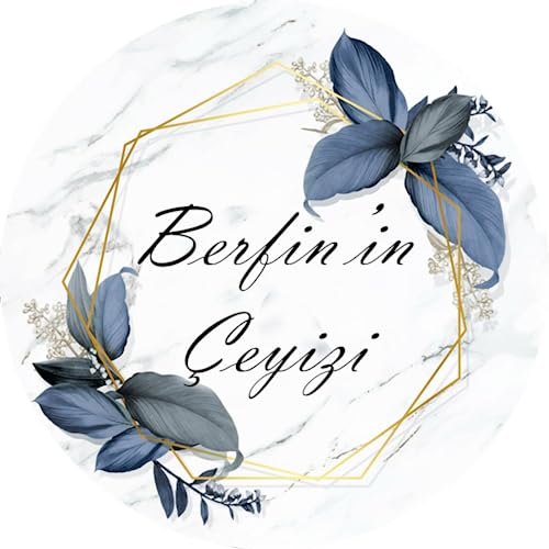Çeyiz Aufkleber | Damat und Gelin Bohca | Aufkleber | Dekoration | A4 30 x 21 cm 18 (10) von ErYa