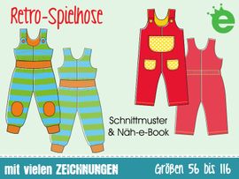 Retro-Spielhose von Erbsenprinzessin