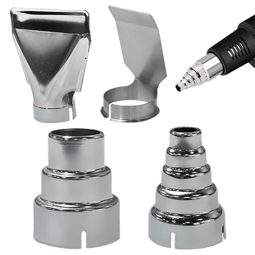4pcs/Set Heorpuntedüse -Spitzen, Stahl -Stahl -Heißpistolenbefestigungen, Lötzubehör zum Handwerk, Drahtabstreifen, Reparaturen, Plastikschweißdüsenspitzen 4pcs/Set Heorpuntedüse -Spitzen, Stahl -Stahl -Heißpistolenbefestigungen, Lötzubehör zum Handwerk, Drahtabstreifen, Reparaturen, Plastikschweißdüsenspitzen von Ercoiong