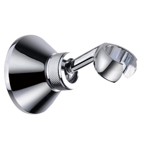 Duschkopfhalter Verstellbarer Handheld Duschhalterungsständer Wandmontage Klemme Silber Kopfständer von Ercoiong