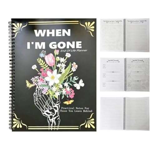 Erconsso End of Life Planer | Planer für Senioren zum Lebensende | Geführtes Notizbuch für die Vorbereitung von Testamenten, Letzte Wünsche, Tägliche wichtige Informationen, Geschäfts- und Erconsso End of Life Planer | Planer für Senioren zum Lebensende | Geführtes Notizbuch für die Vorbereitung von Testamenten, Letzte Wünsche, Tägliche wichtige Informationen, Geschäfts- und von Erconsso
