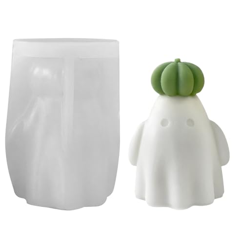 Erconsso Kerzenformen Silikon,Bastel Gussformen - Kürbis Form Gussform Für Kerzenwachs Halloween Hausdekor Liebhaber Feiertags Veranstalter von Erconsso