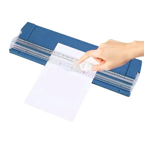 Erconsso Papierschneider Trimmer,Bastelbedarf Für Scrapbooking - Präziser Tragbarer Schneider Für Fotos Karten Karton Etiketten Scrapbooking Erconsso Papierschneider Trimmer,Bastelbedarf Für Scrapbooking - Präziser Tragbarer Schneider Für Fotos Karten Karton Etiketten Scrapbooking von Erconsso