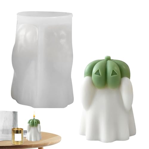Erconsso Silikon Kerzenformen - Bastel Gussformen,Kürbis Form Gussform Für Kerzenwachs Halloween Hausdekor Liebhaber Feiertags Veranstalter von Erconsso